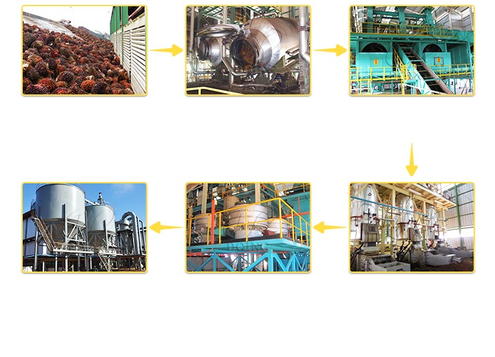 Prensa de aceite de palma a gran escala